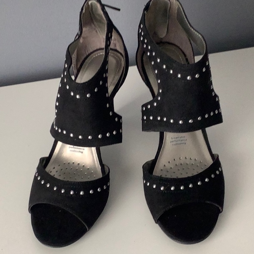 Black stilettos